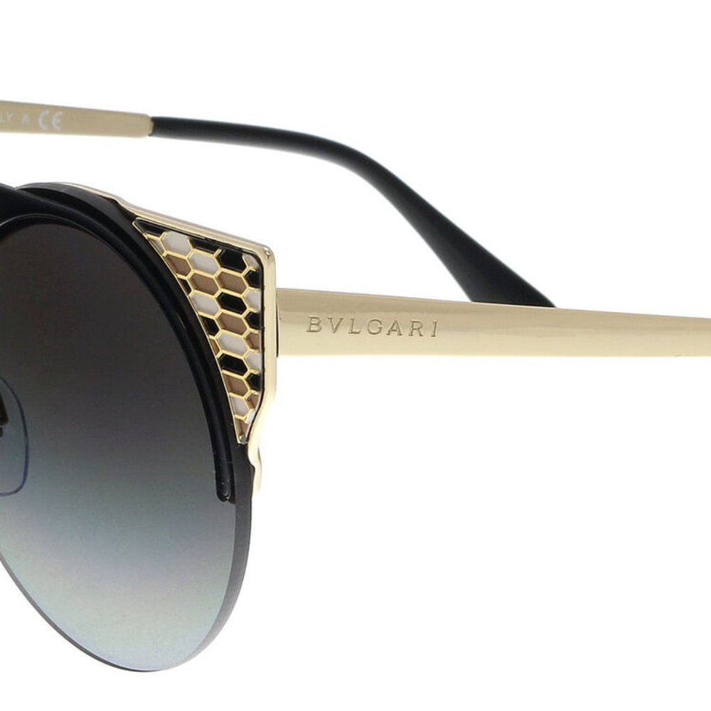 New 🌹Bulgari Women's GOLD🍬 Cat Eye Sunglasses - Picture 7 of 8